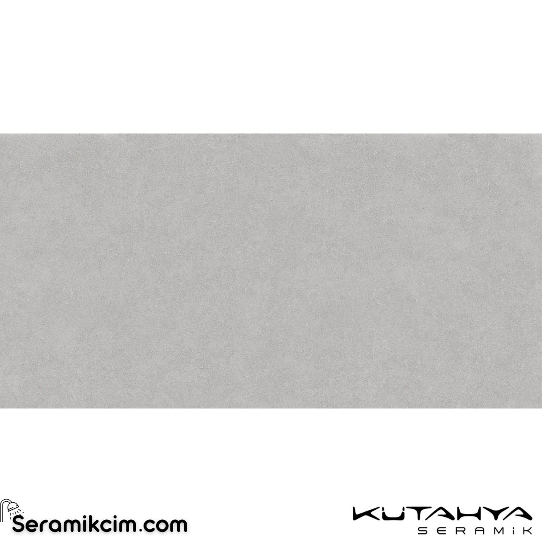 Kütahya Seramik 60x120 Milestone Gri Rektifiye R9