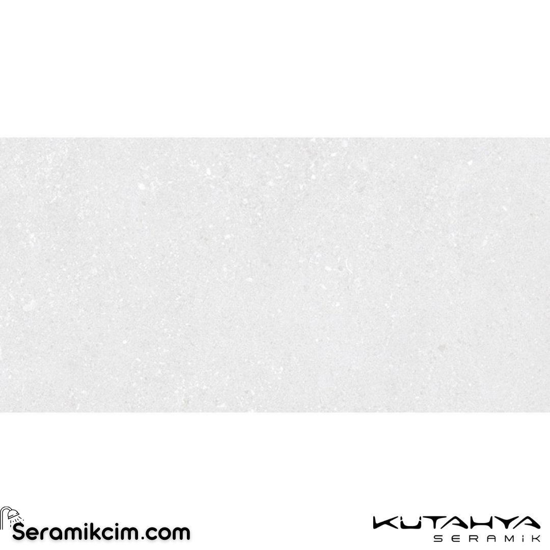 Kütahya Seramik 60x120 Padova Beyaz Rektefiye