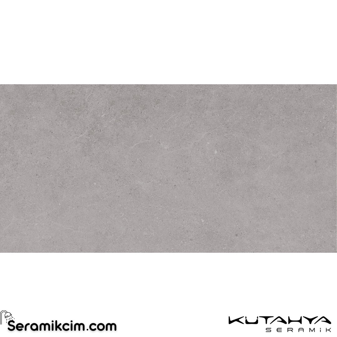 Kütahya Seramik 60x120 Padova Gri Rektefiye