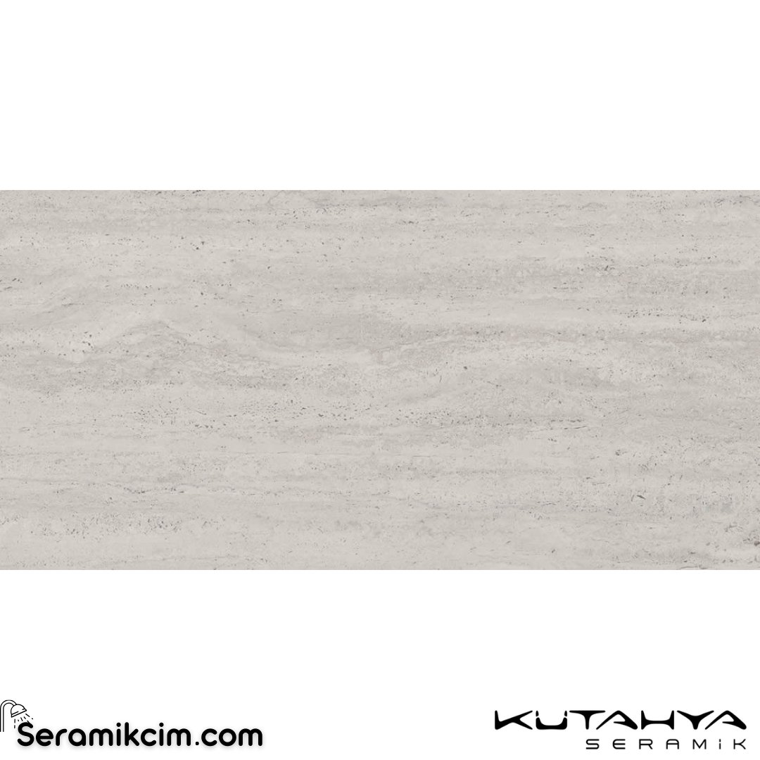 Kütahya Seramik 60x120 Ravel Gri Rektifiye
