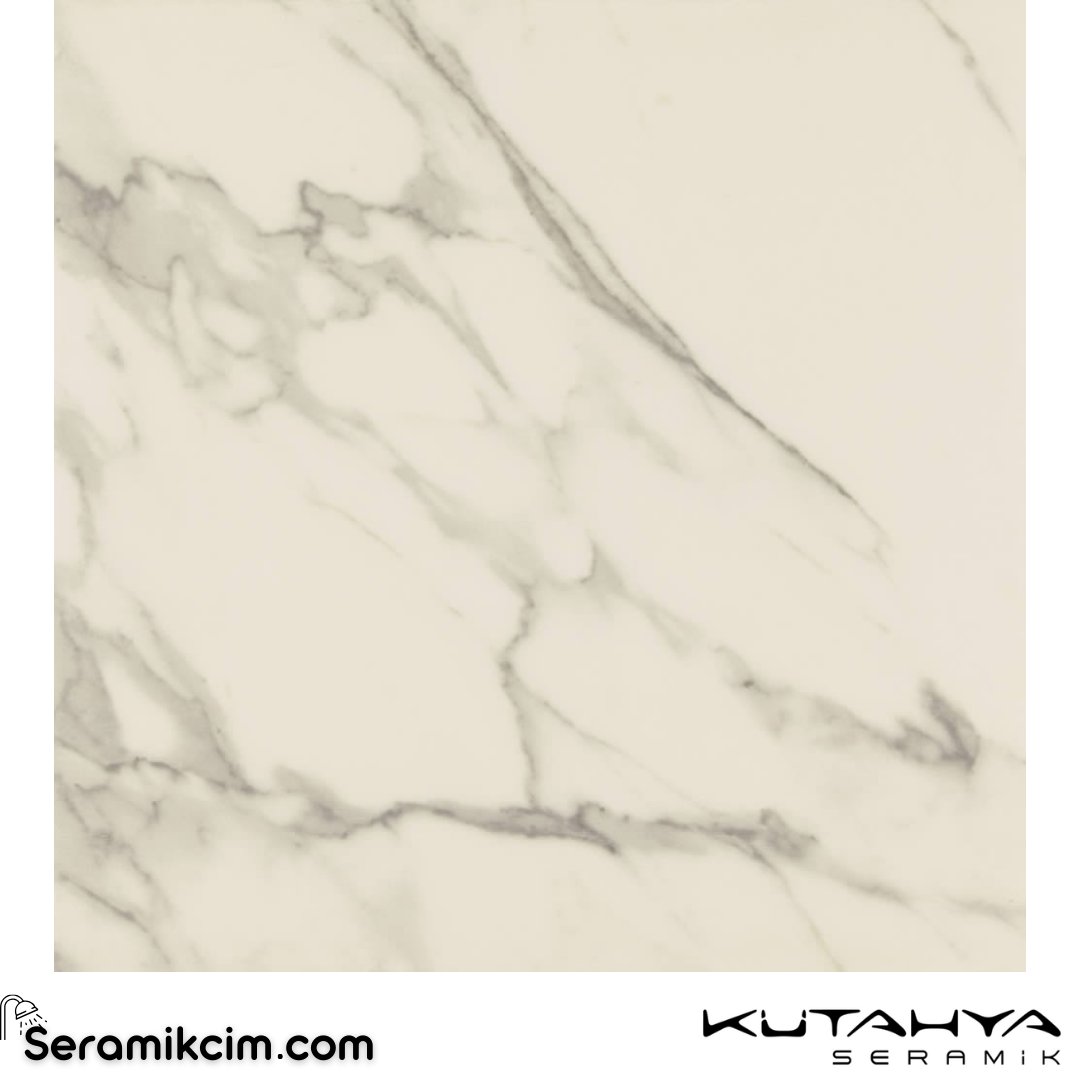 Kütahya Seramik 61x61 Calacatta Mat