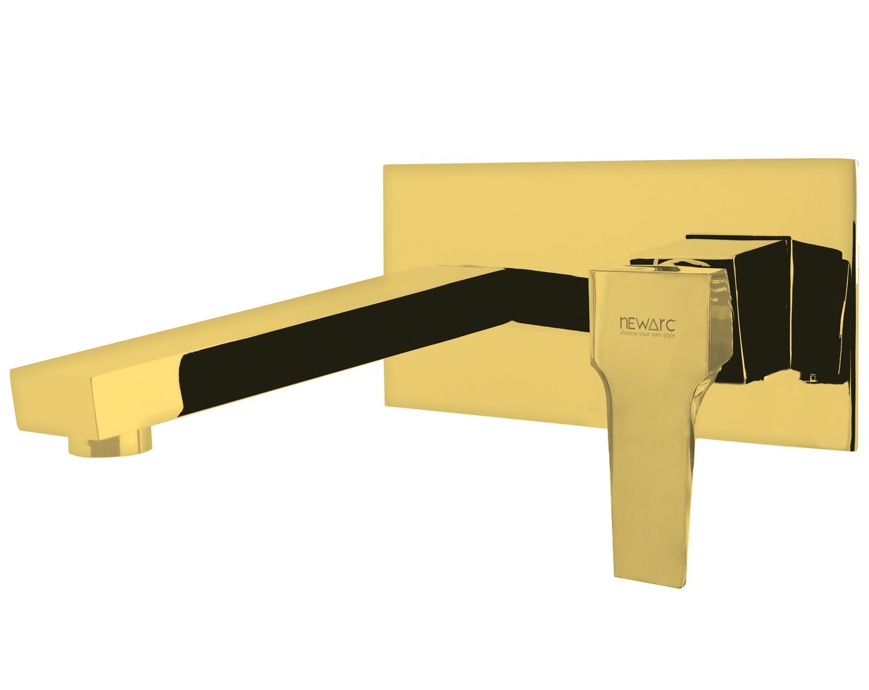 Newarc  Aqua Ankastre Lavabo Bataryası Altın 941578