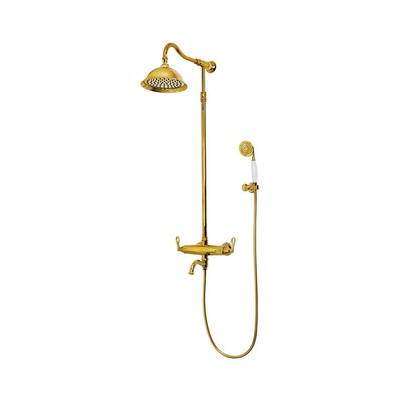 Newarc  Golden Bataryalı Duş Ünitesi Altın 951515