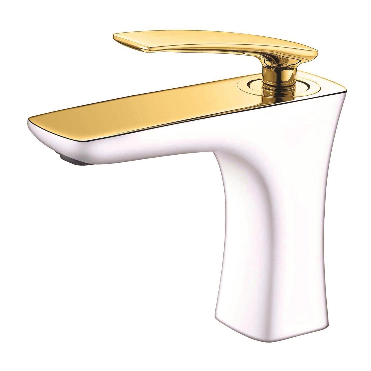 Newarc  Lıfe  Lavabo Bataryası Beyaz/Altın 981521WG