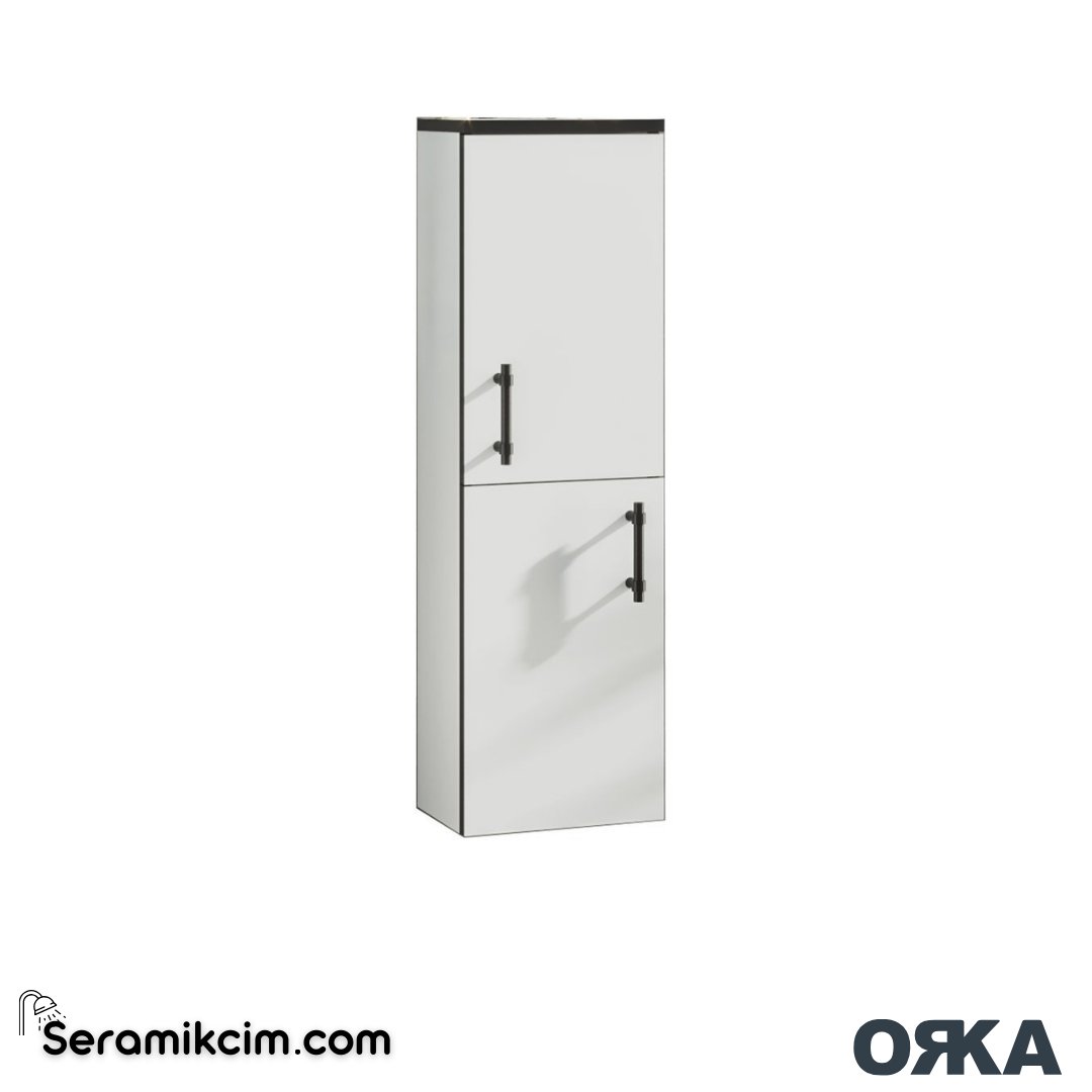 Orka Knidos 30cm Asma Üst Dolap Dolap Ünitesi Beyaz - ORK.BYD1240