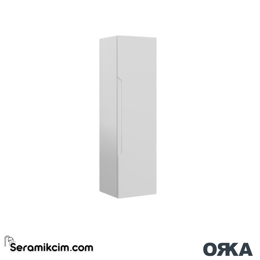 Orka Messina 40cm Boy Dolabı (Sağ-Sol) Mat Beyaz - ORK.BYD1131