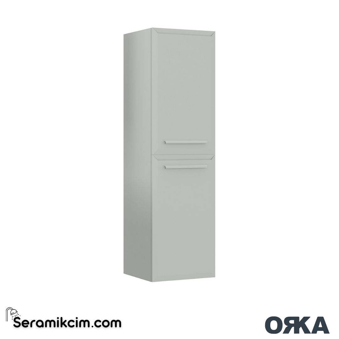 Orka Nuvola 40cm Boy Dolabı (Sağ-Sol) Parlak Kaşmir - ORK.BYD1142