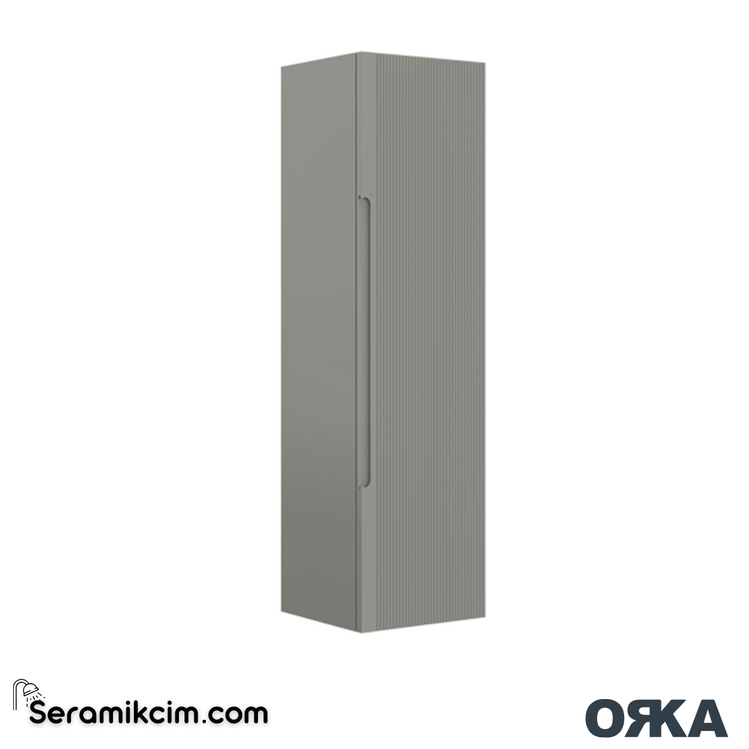 Orka Olbia 40cm Boy Dolabı (Sağ-Sol) Mat Kaşmir - ORK.BYD1145