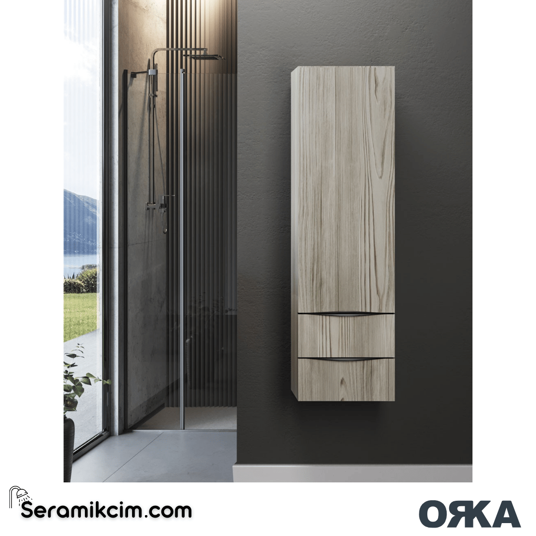 Orka Vento 40cm Boy Dolabı Sağ Glassgow - ORK.BYD1177