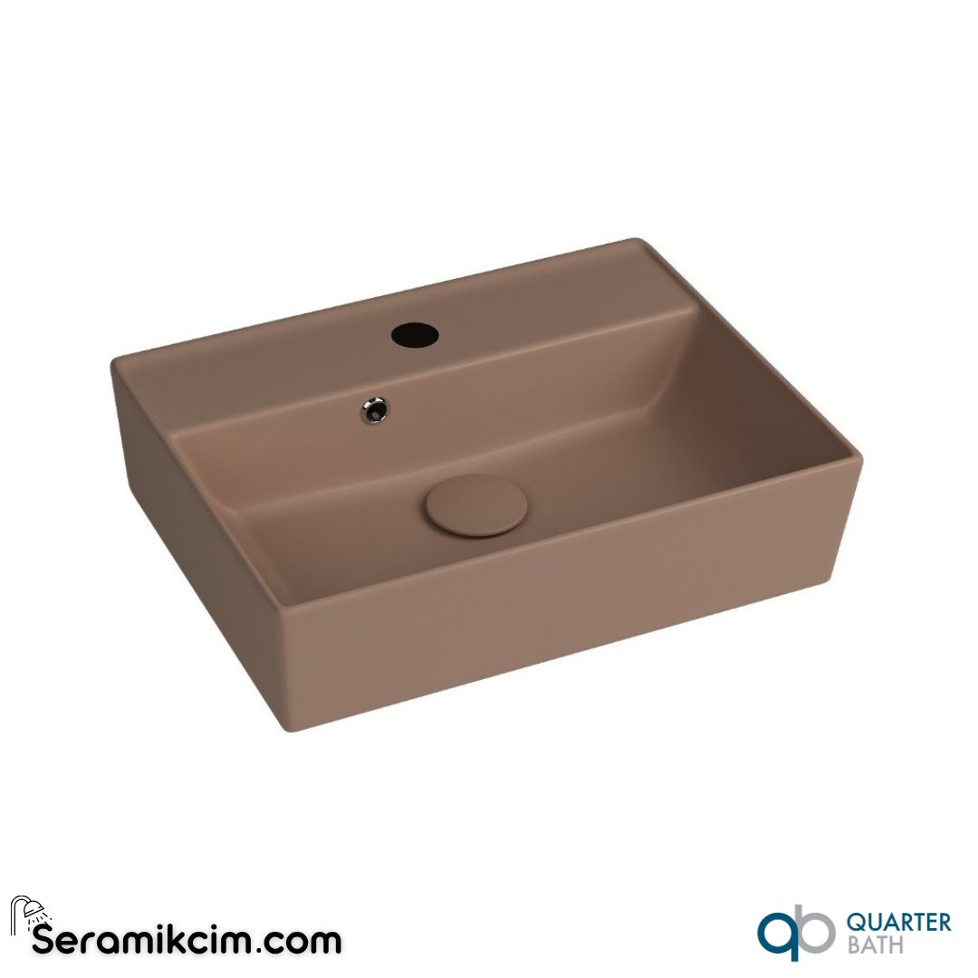 Quarter Bath 50cm Cross Line Çanak Lavabo Vizon - 70CL23050.04.1.3.01