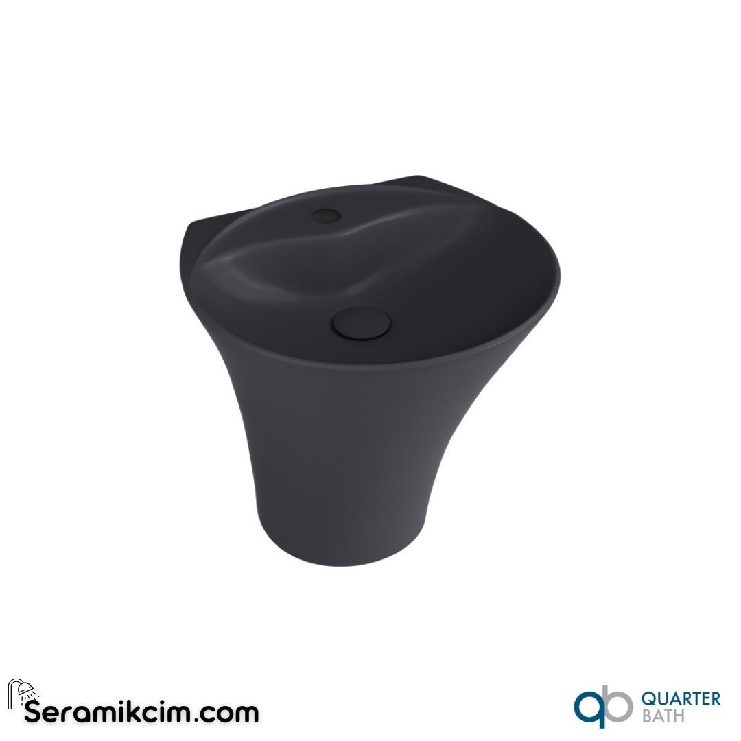 Quarter Bath Concorde Asma Monoblok Lavabo Antrasit - 70CO26001.02.1.3.01