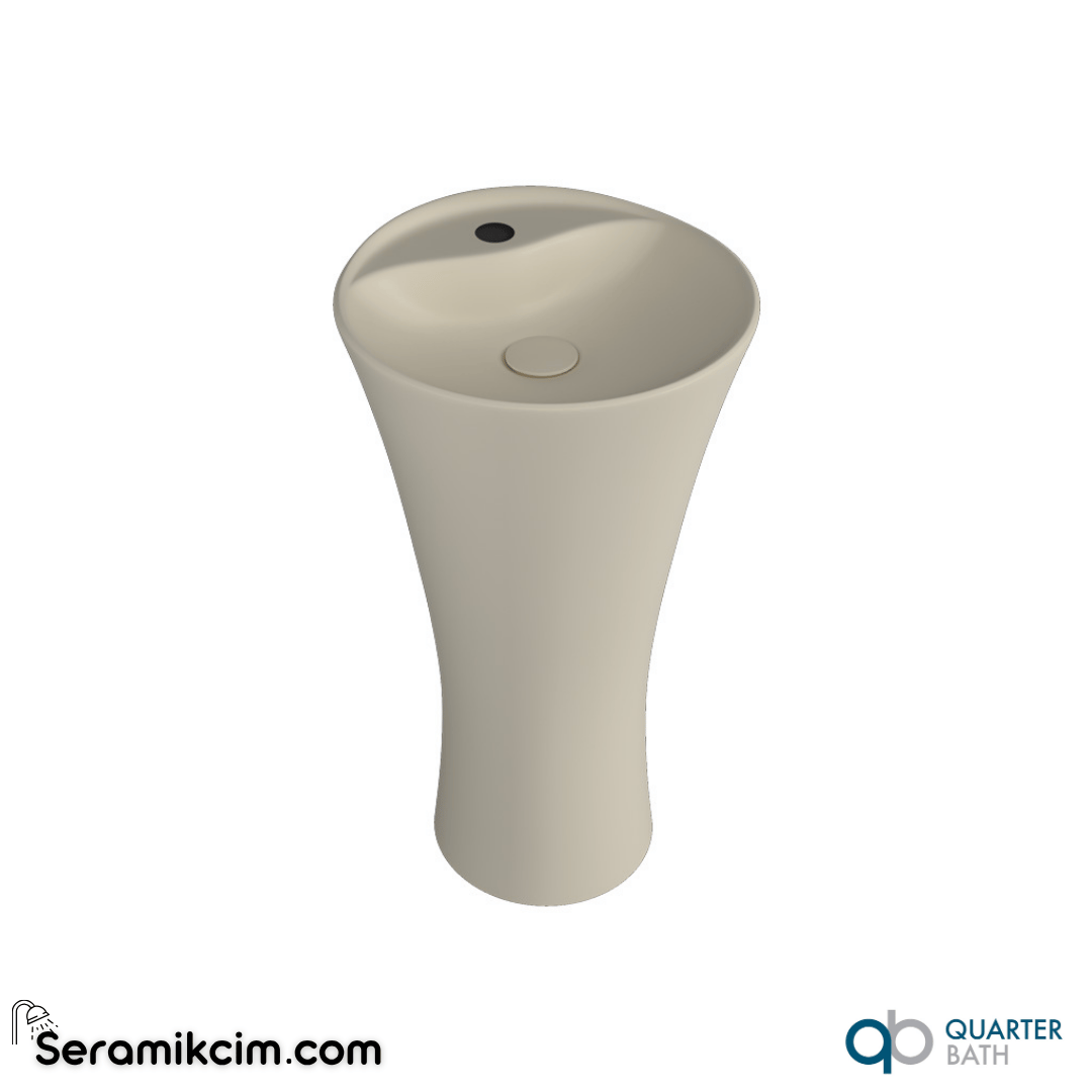 Quarter Bath Concorde Monoblok Lavabo Fildişi - 70CO26002.07.1.3.01