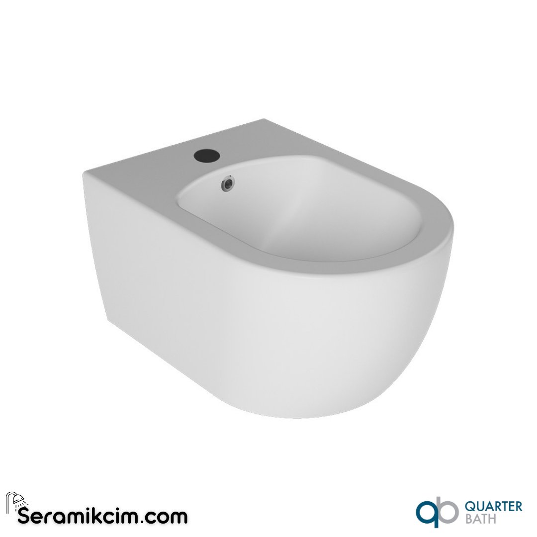 Quarter Bath Deep Asma Bide Mat Beyaz - 70DE12002.06.1.3.01