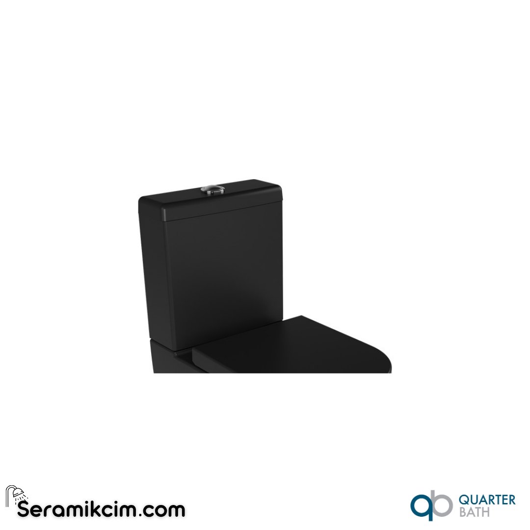 Quarter Bath Deep Rezervuar Mat Siyah - 70CG60001.01.2.3.01