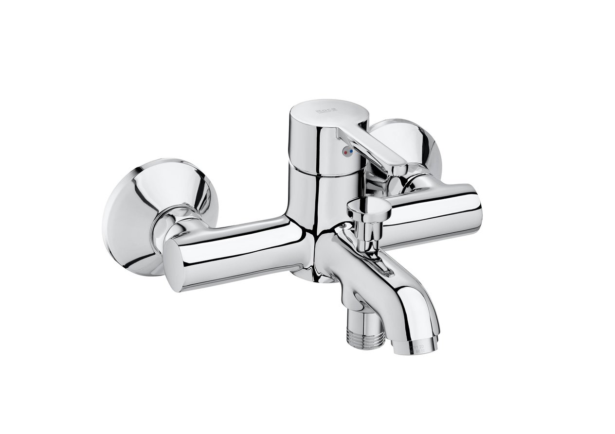 Roca Carelia Banyo Bataryası Krom, Aksesuarsız A5A028AC0K - A5A028AC0K