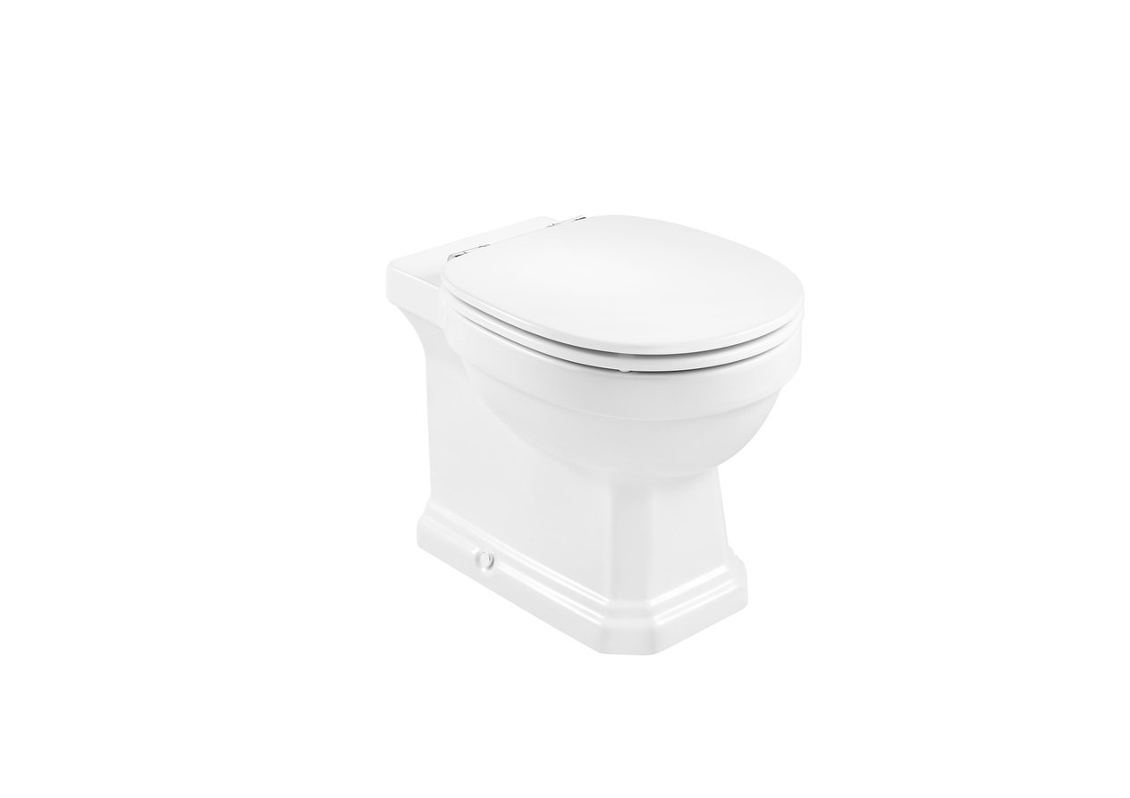 Roca Carmen SUPRALIT® Klozet Kapağı Beyaz, Yavaş Kapanır  A801B5200B - A801B5200B