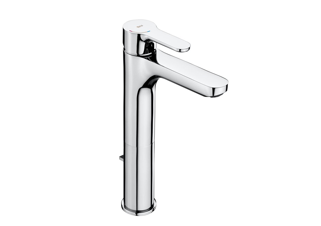 Roca L20 Yüksek Lavabo Bataryası Krom, Cold Start, Sifon Kumandalı A5A3C09C00 - A5A3C09C00