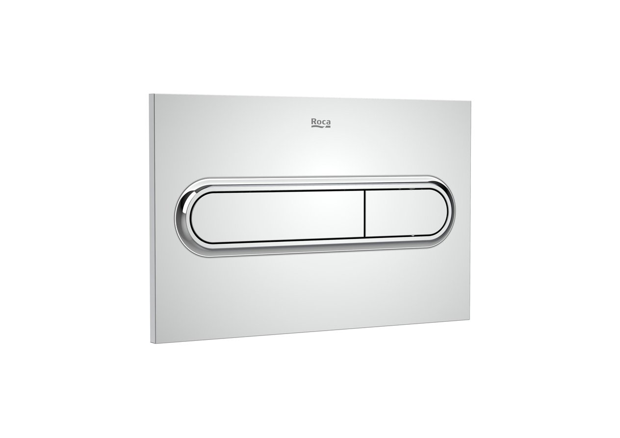 Roca PL1 Dual Kumanda Paneli, Krom A890195001 - A890195001