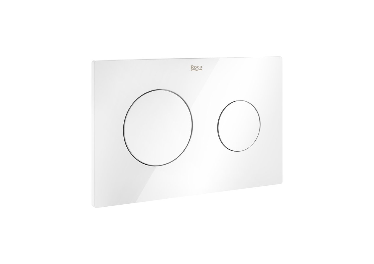 Roca PL10 Dual Kumanda Paneli, Beyaz A890189000 - A890189000