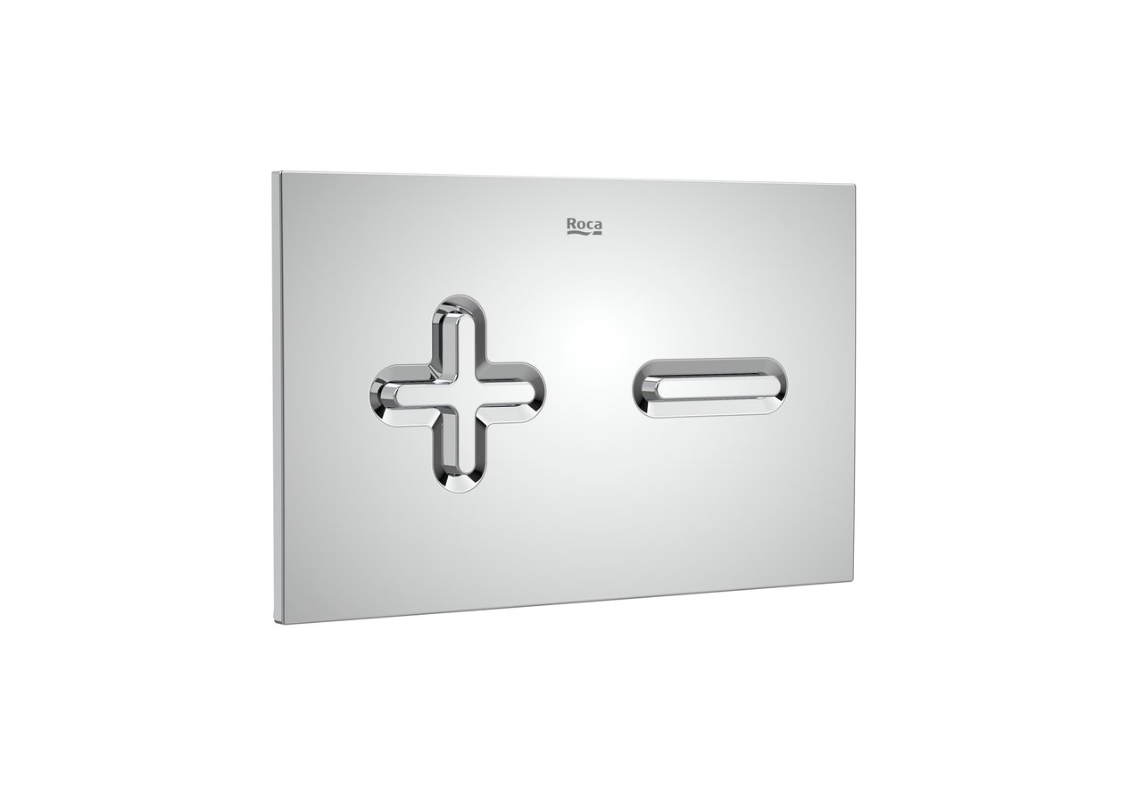 Roca PL6 Dual Kumanda Paneli, Krom A890185001 - A890185001