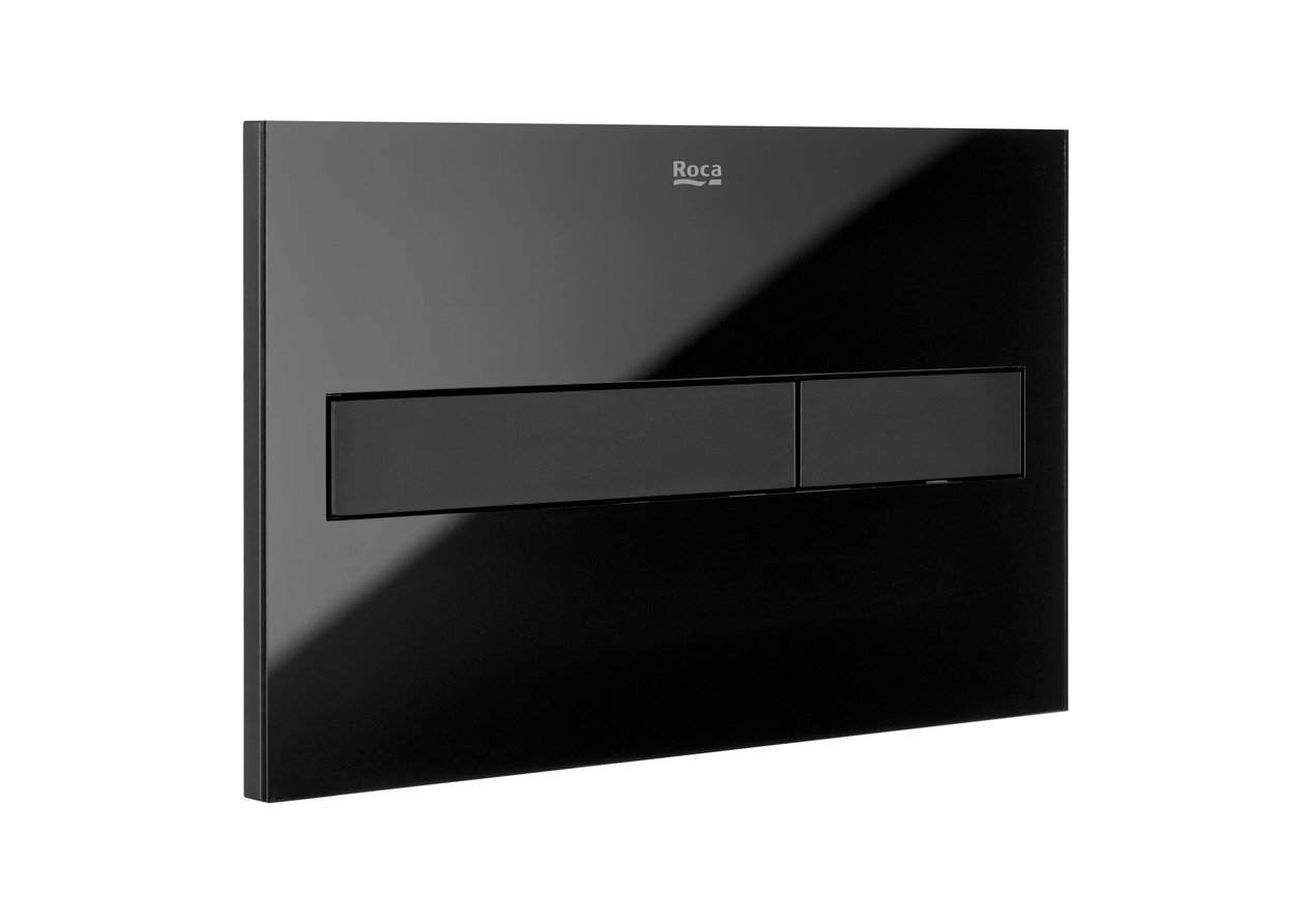 Roca PL7 Dual Kumanda Paneli, Cam Siyah A890188308 - A890188308