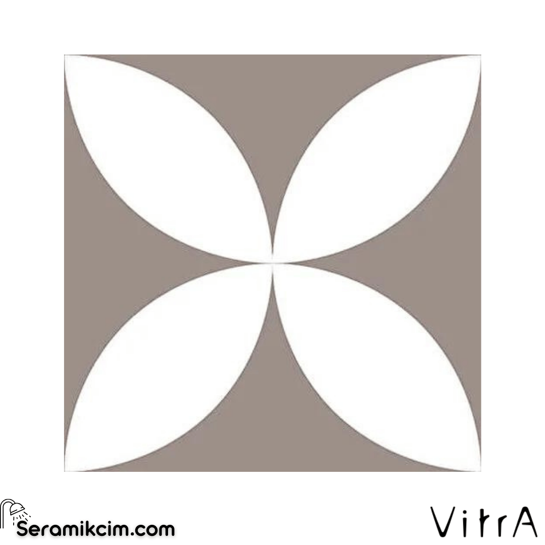 Vitra 15X15 RetroMix Sıcak Daire Neg. L Ptv+36