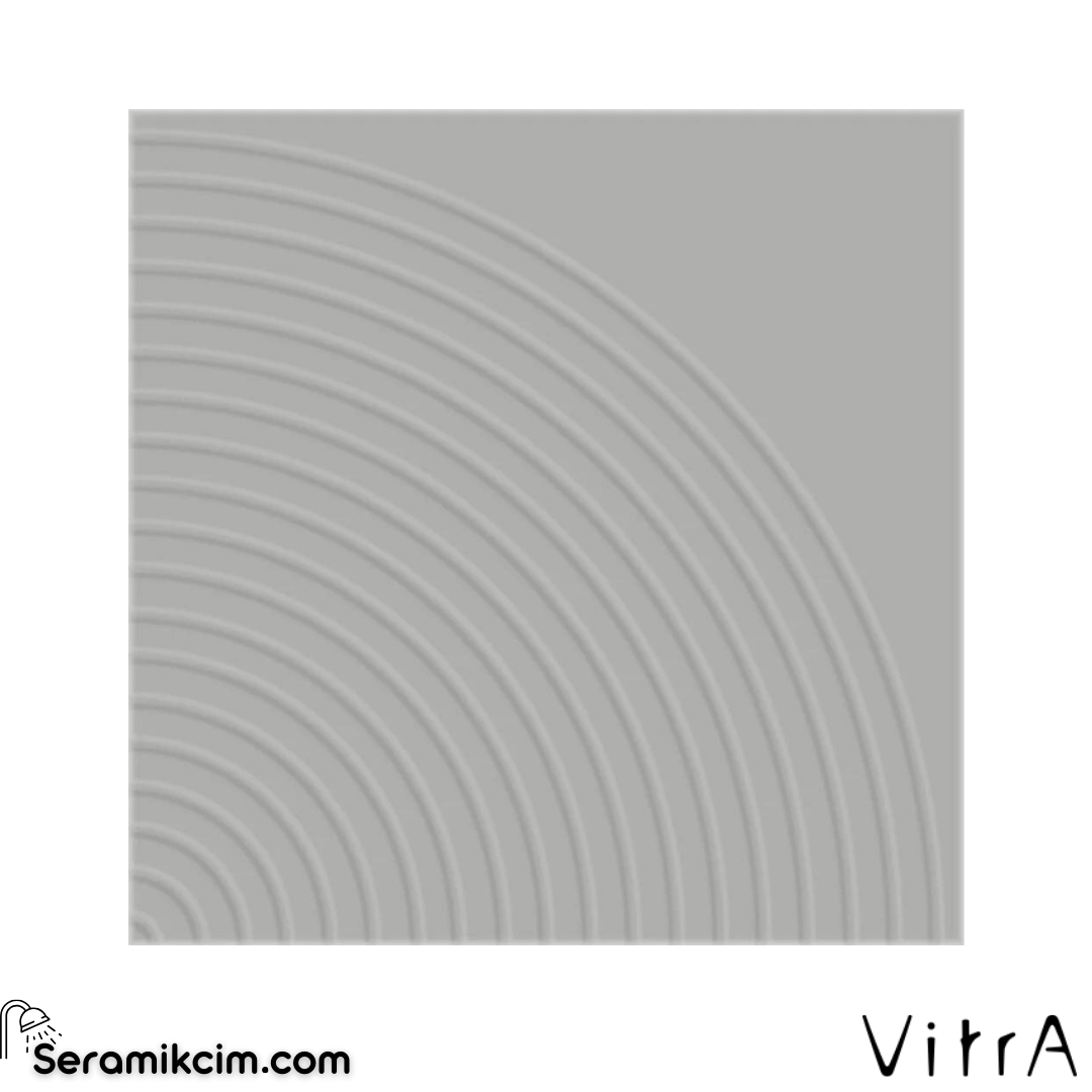 Vitra 20X20D Lıquıd Gri Y.Cızgı Dek Par Nr