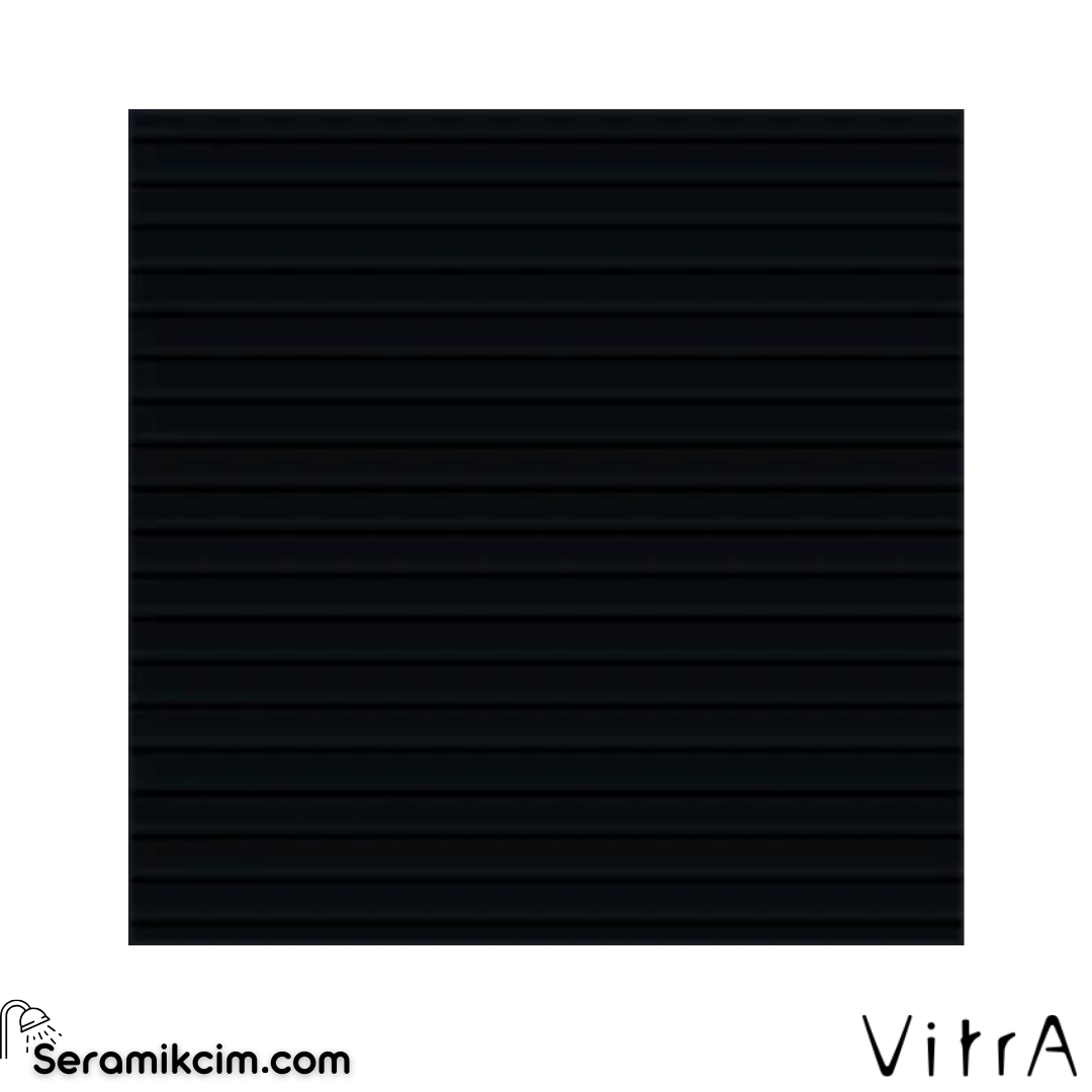 Vitra 20X20D Lıquıd Siyah Cızgı Dek Parlak Nr