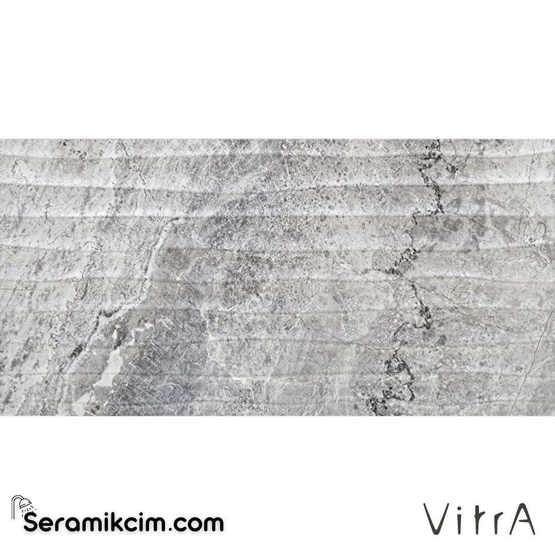 Vitra 30X60D Versus Wave Dek Gri Parlak Nr - K94129100001VTE0