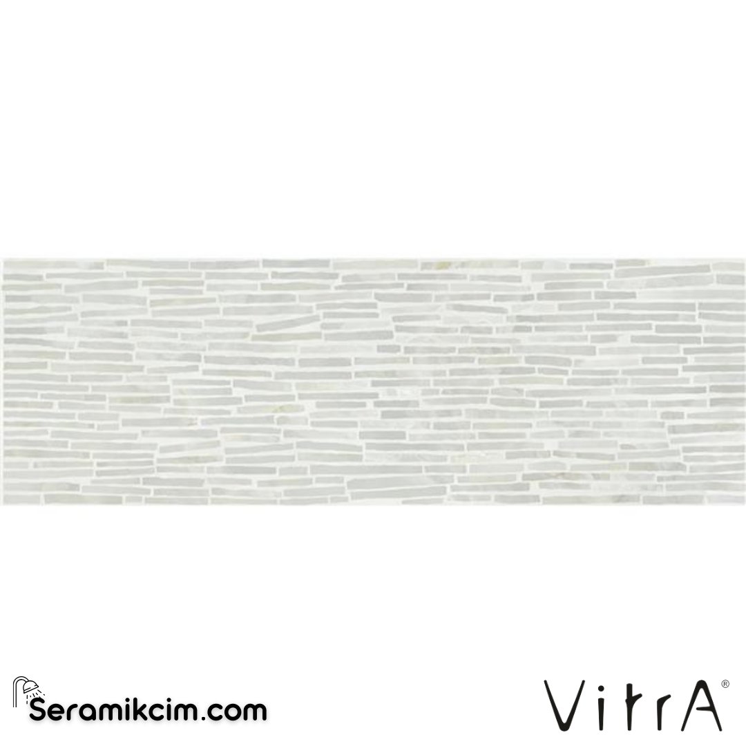 Vitra 30X90D Crystal Gri Dekor Parlak 8R K949661R0001VTE0 - K949661R0001VTE0