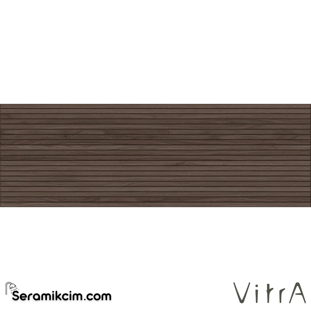 VitrA 40X120D Set7.0 Moka Wood Dec Mat 8R K953245R0001VTET - K953245R0001VTET