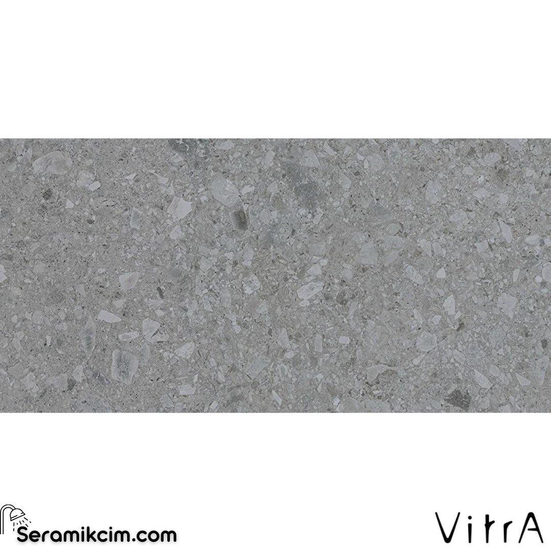 Vitra 60X120 Ceppostone Koyu Gri Mat R9 7R