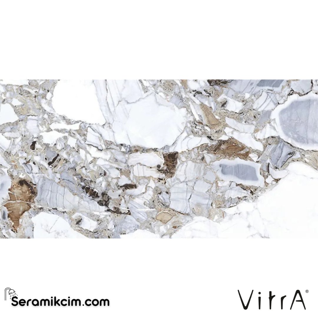 Vitra 60X120 Citymarble Amazonıa Full Lappato K952124FLPR1VTSP - K952124FLPR1VTSP