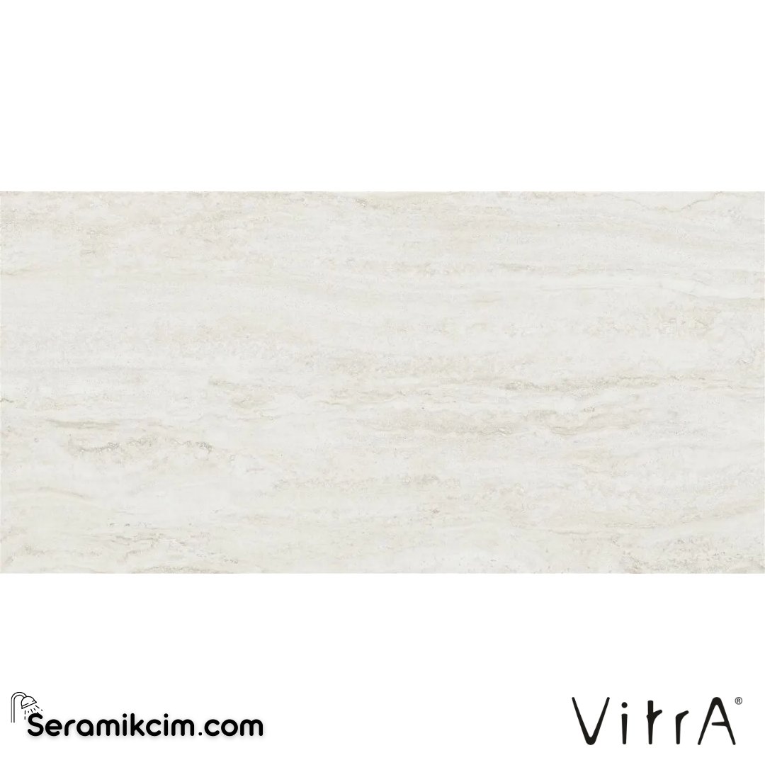 Vitra 60X120 Lightstone Traverten Beyaz R10A 7R K952054R0001VTSP - K952054R0001VTSP