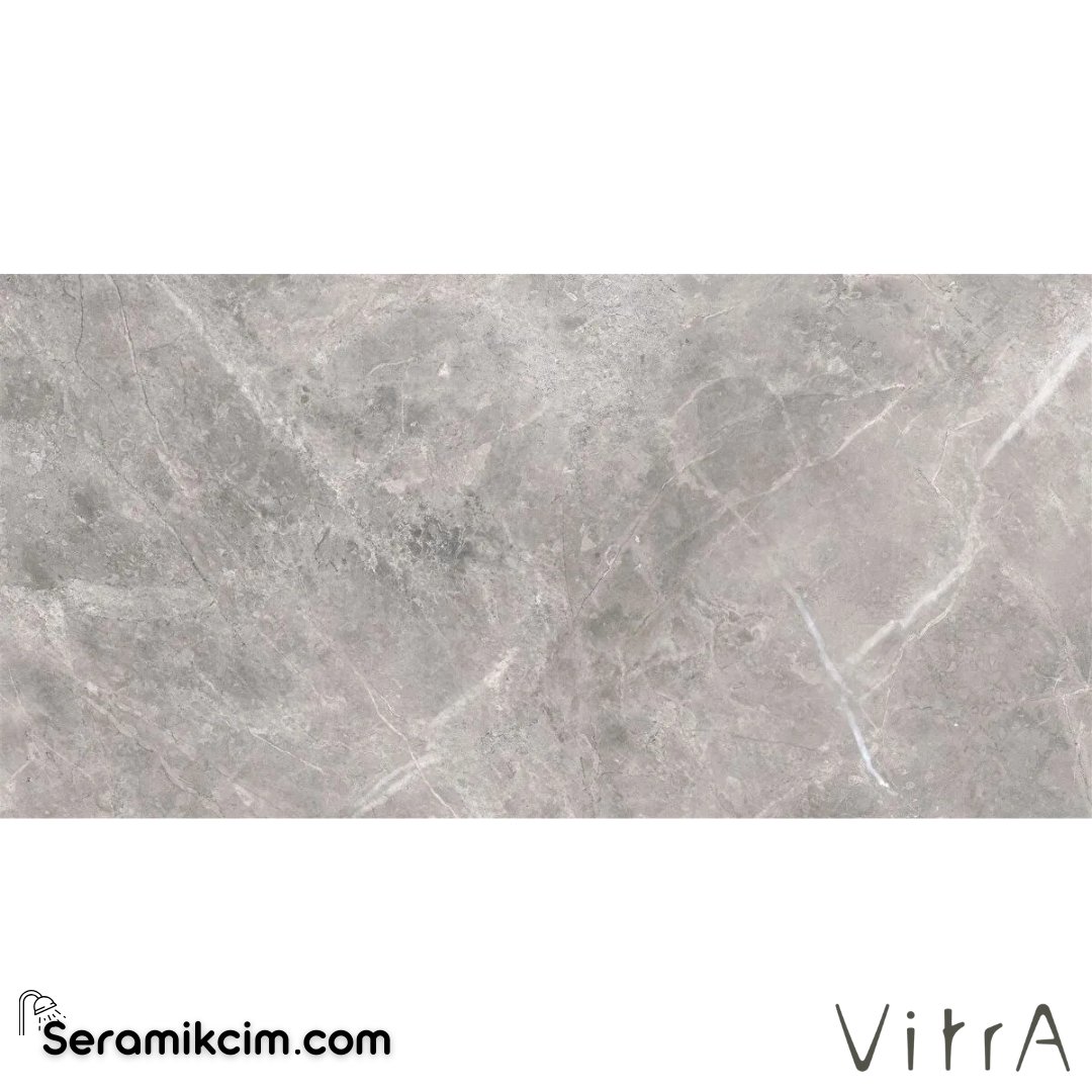 Vitra 60X120 Marmori Fior Grej Full Lappato K947018FLPR1VTSP - K947018FLPR1VTSP