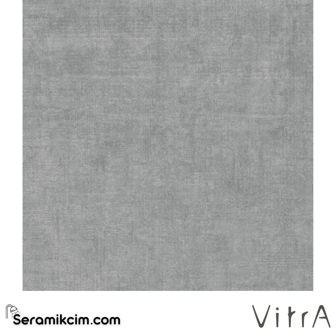 Vitra 60X60 CementMix Fine R2 Mat R10A Gri 7R K948819R0001VTE0 - K948819R0001VTE0
