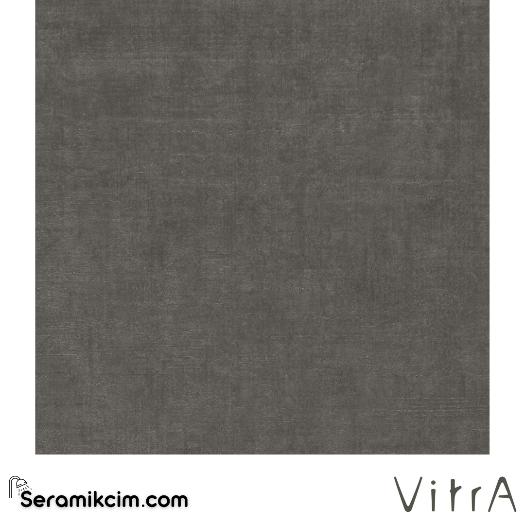 Vitra 60X60 CementMix Fine R2 Mat R10A Koyu Grej7R K948809R0001VTE0 - K948809R0001VTE0