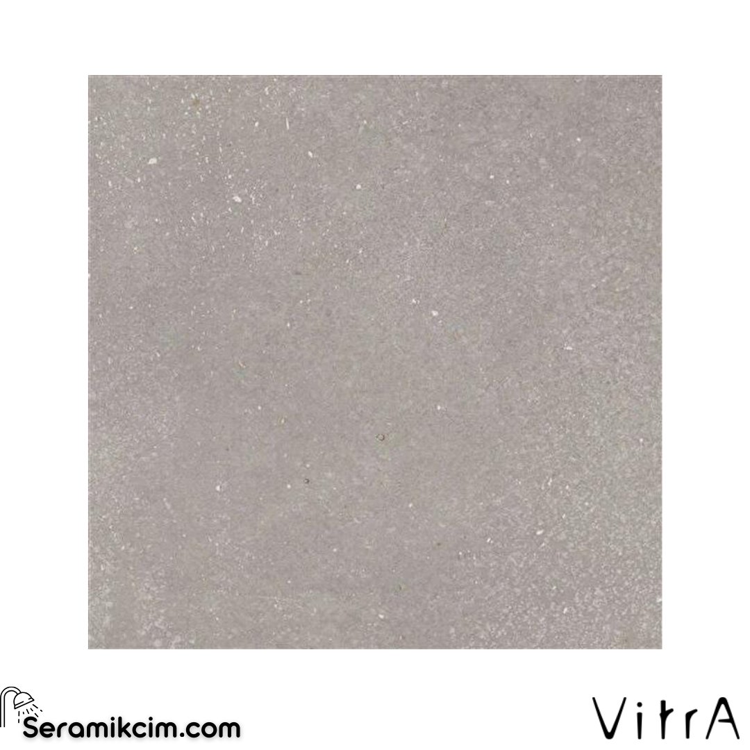 Vitra 60X60 Flakestone Gri Mat R10B 7R