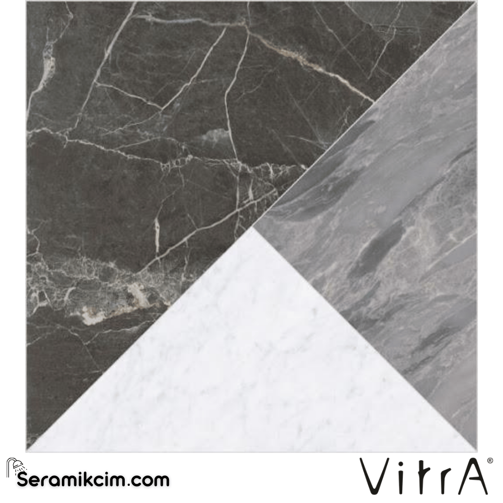 Vitra 60X60 Marble Kesme Mix Soğuk Zarf Full Lappato K9509068FLR1VTE0 - K9509068FLR1VTE0