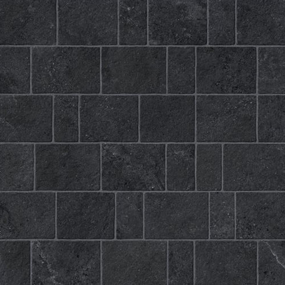 Vitra 80X80 CobbleMix Pave Koyu Gri R10B 7R