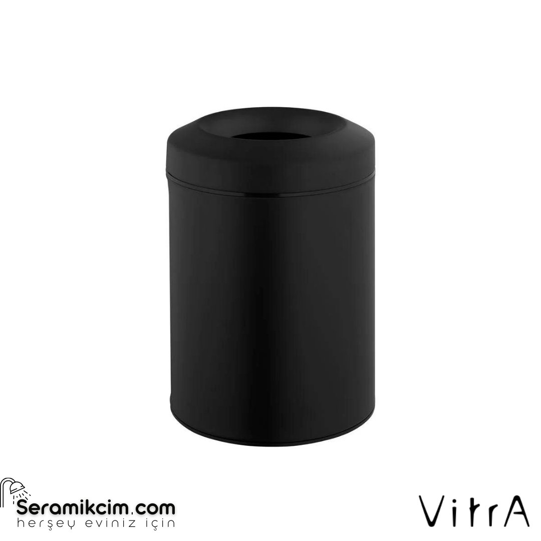 Vitra Base 200 Çöp Kovası, 5L, Siyah