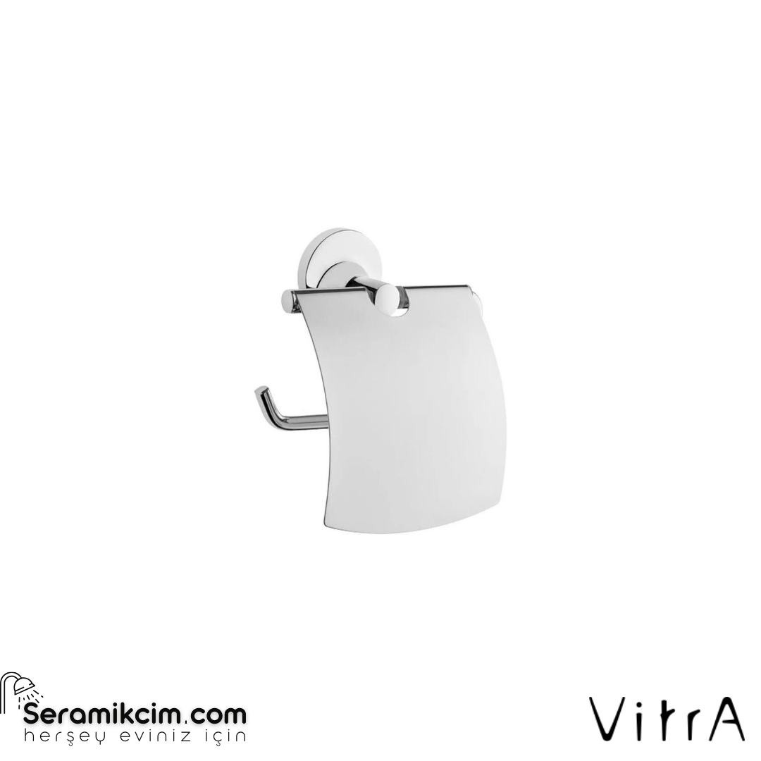 Vitra Base 300 Tuvalet Kağıtlığı, Kapaklı