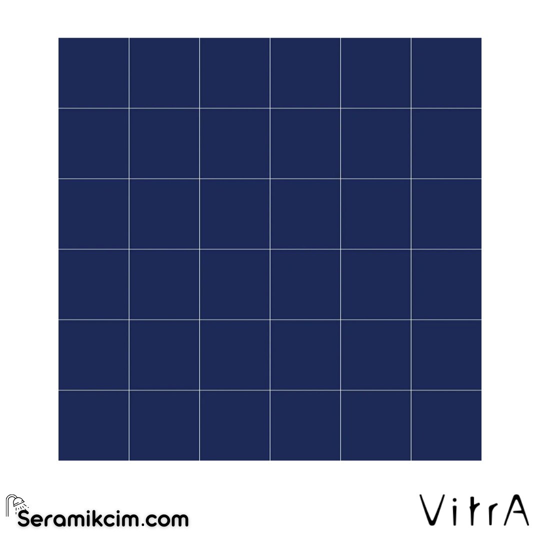 VitrA Color 2.0 5x5 Ral 2902030 Gece Mavisi Mat K95315380001VTE0 - K95315380001VTE0