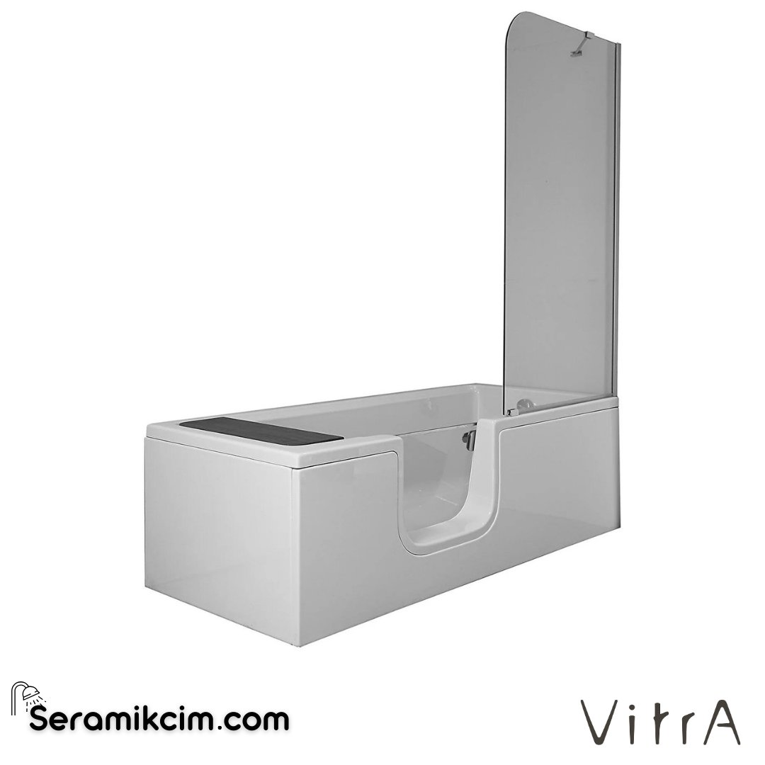 Vitra Combo 170X75 Dikdörtgen Sol Sifon+Ayak - 57940007000