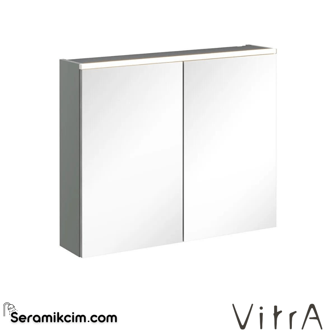 Vitra Core Dolaplı Ayna, 80cm, Aydınlatmalı - 67612