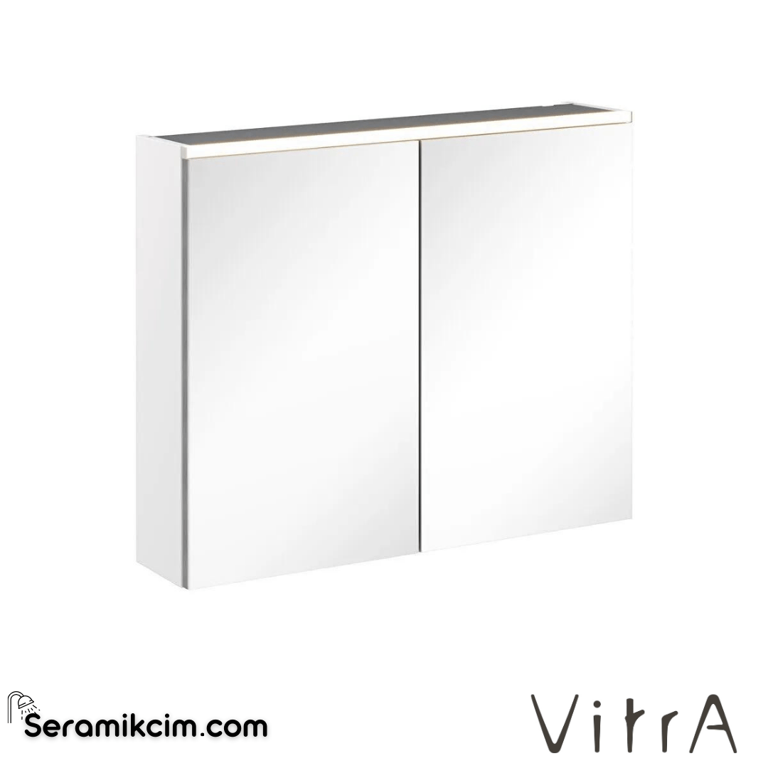 Vitra Core Dolaplı Ayna, 80cm, Aydınlatmalı - 67610