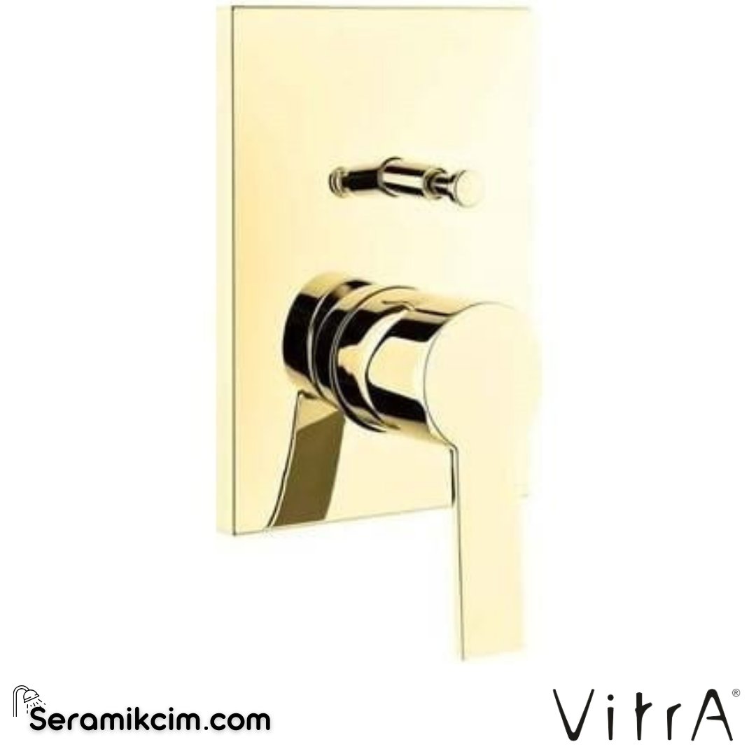 VitrA Flo S Ankastre Banyo Bataryası (sıva üstü grubu) Altın A4221223 - A4221223