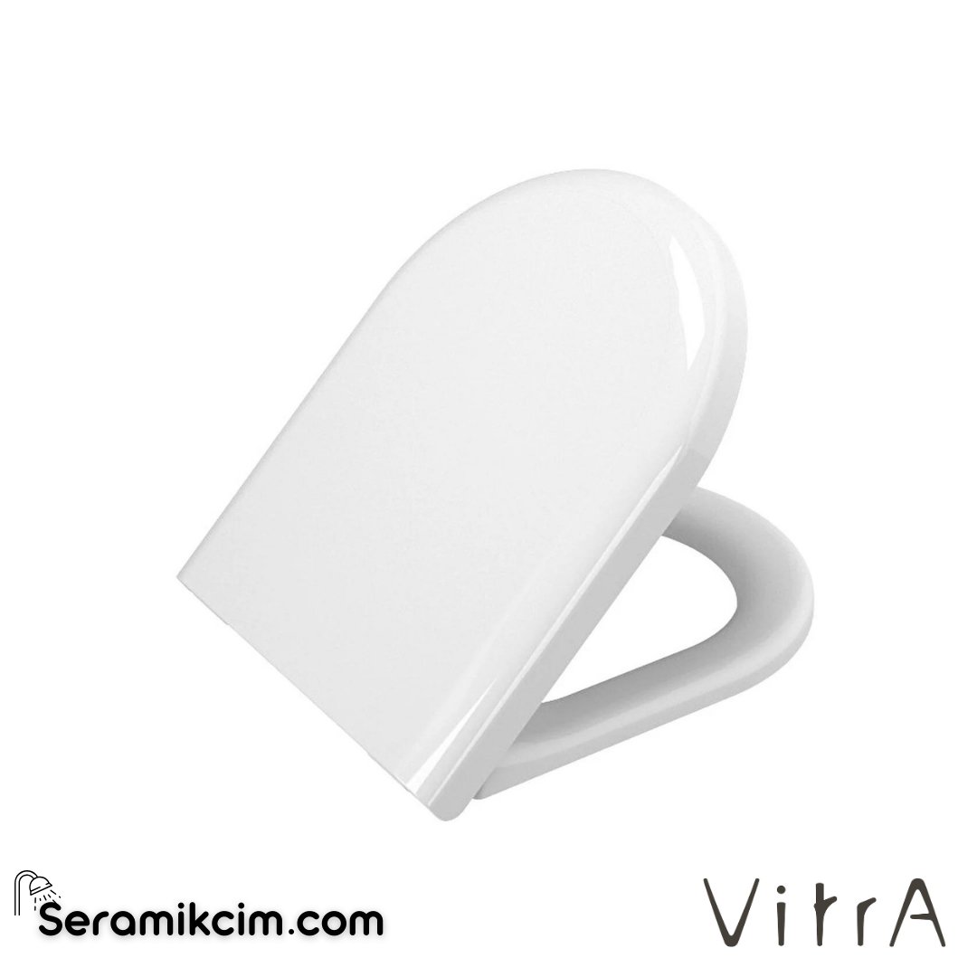 Vitra Integra Round Universal Klozet Kapağı Duroplast, Üstten Sıkmalı, Özel İhtiyaç Metal Menteşeli, Beyaz 85-003-321 - 85-003-321