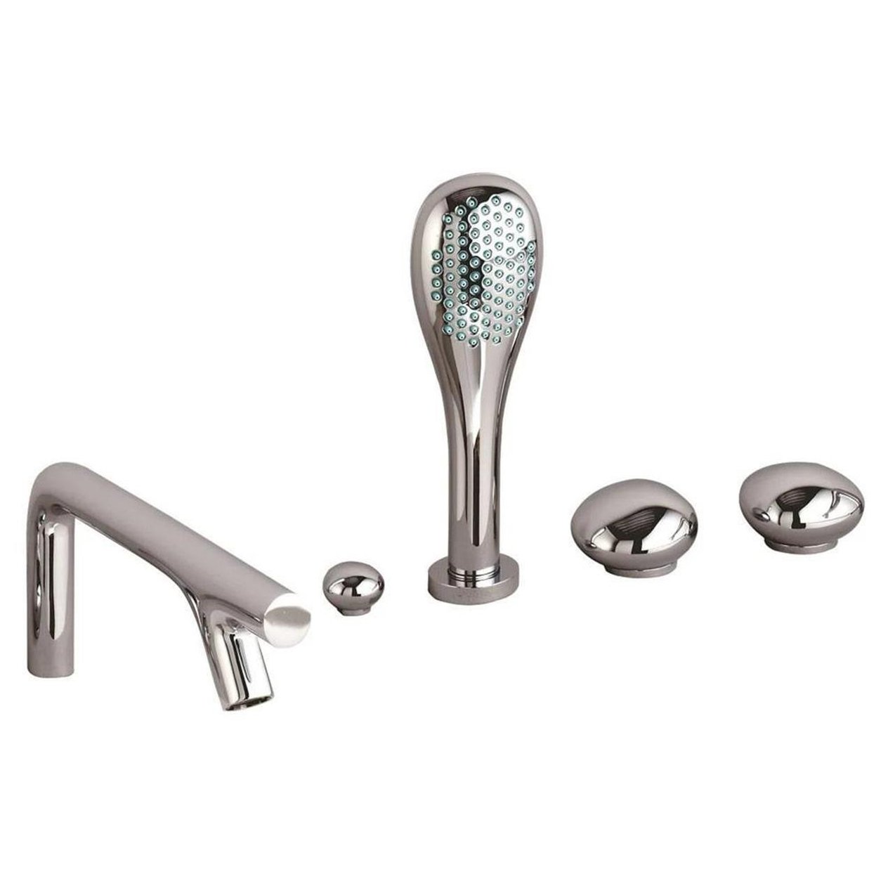 VitrA İstanbul Küvet Bataryası (5 delikli) A41813 - A41813