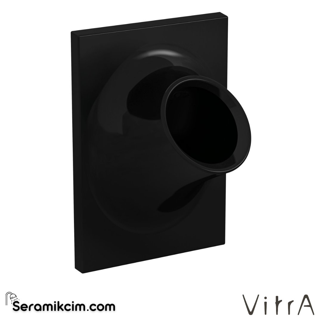 VitrA İstanbul Pisuvar  Temassız, Arkadan Su Girişli, Pilli, Siyah - 4517B070-5300